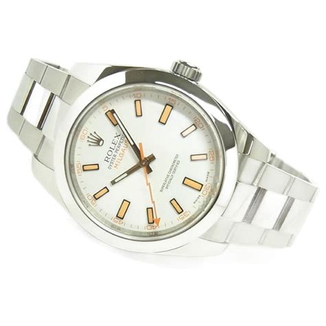 rolex milgauss bianco fuori produzione|rolex milgauss 116400.